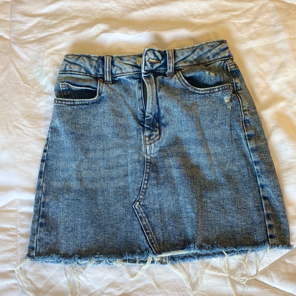 Wild Fable Jean Skirt